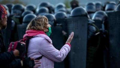 В Беларуси опять произошли массовые задержания протестующих