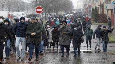 Минск: новые акции протеста
