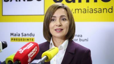Санду заявила о необходимости досрочных выборов в парламент Молдавии