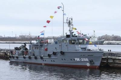 В состав Беломорской базы ВМФ России вошел новый катер «Павел Симонов»