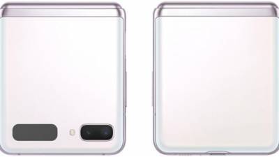 Samsung представила складной смартфон Galaxy Z Flip 5G в белом цвете