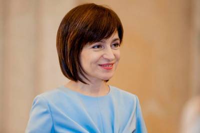 Санду заявила о приоритете курса на вступление в ЕС для Молдавии