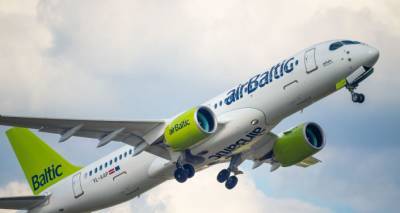 Латвийская airBaltic основала филиал в Литве, чтобы летать в Киев