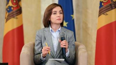 Санду: Правительство Молдавии уйдет, но пока будем договариваться