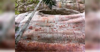 В джунглях Амазонки нашли десятки тысяч наскальных рисунков возрастом 12 500 лет
