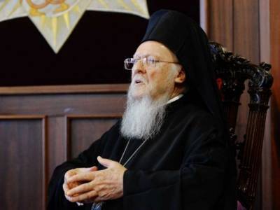 Украину посетит патриарх Варфоломей