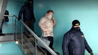 Опубликовано видео задержания экс-главы Минздрава Иркутской области
