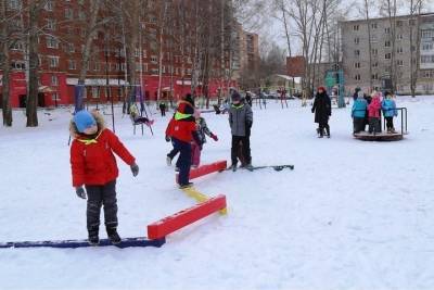Новая детская площадка появилась в Ижевске