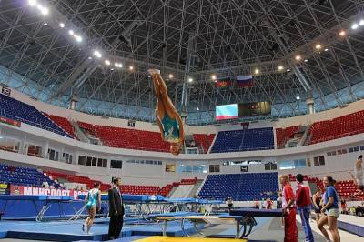 Ростовчане поднялись на все ступени пьедестала на чемпионате России по прыжкам на батуте