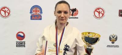 Карельская каратистка стала чемпионкой России по синкекусинкай