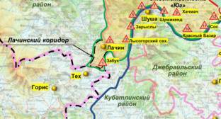 Армяне Лачинского района ознаменовали свой уход поджогами домов