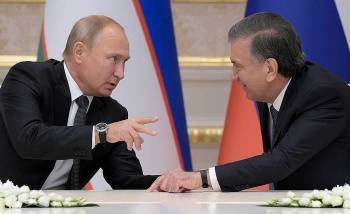 Мирзиёев и Путин провели телефонные переговоры