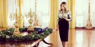 Последнее Рождество в статусе первой леди. Мелания Трамп украсила Белый дом к праздникам