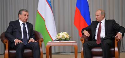 Путин провел телефонный разговор с президентом Узбекистана