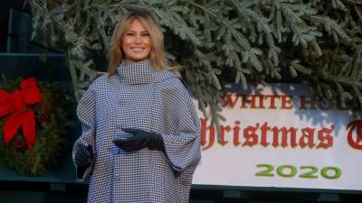 Первая леди Мелания Трамп украсила Белый дом к Рождеству
