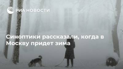 Синоптики рассказали, когда в Москву придет зима