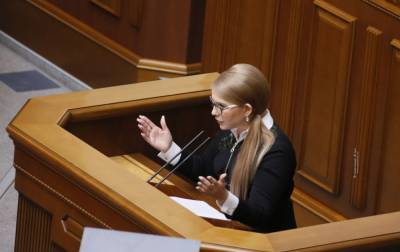 Тимошенко призвала возобновить антикоррупционную систему и не допустить уничтожения КСУ - rbc.ua - Украина