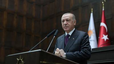 Эрдоган назвал заявления Макрона угрозой нацбезопасности Турции