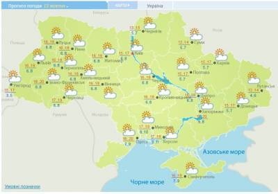 В Украине резко потеплело: прогноз погоды на сегодня