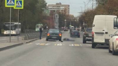 В Калининграде на переходе сбили мужчину