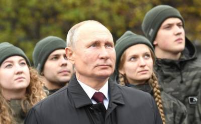 Владимир Путин принял участие в праздновании Дня народного единства