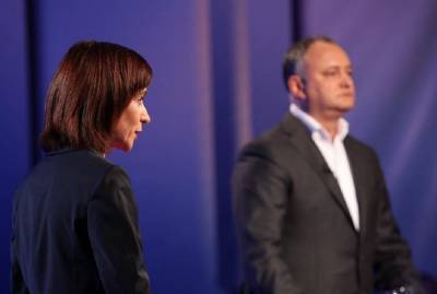 Санду согласилась участвовать в дебатах с Додоном перед вторым туром выборов в Молдавии