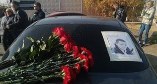 Коллеги Гребенюка провели автопробег перед похоронами в Волгограде