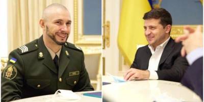 «Круто, что у нас такие бойцы»: Зеленский встретился с Маркивым после его возвращения в Украину