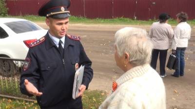 Мулловский полицейский борется за звание «Народного участкового» России