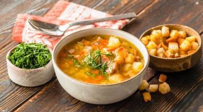 Гороховый суп с копченостями: Пошаговый рецепт