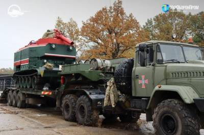В Украине модернизировали крупнейшую во времена независимости партию пожарных танков. Фото