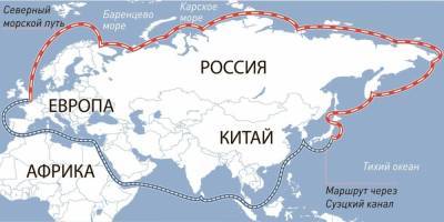 Северный морской путь вдоль России бьёт рекорды по грузоперевозкам