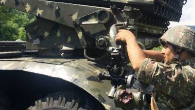 МО Армении: силы ПВО уничтожили азербайджанский БПЛА в районе села Шатджрек
