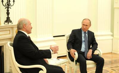 Путин обсудил с Лукашенко коронавирус и поставки нефти в Белоруссию