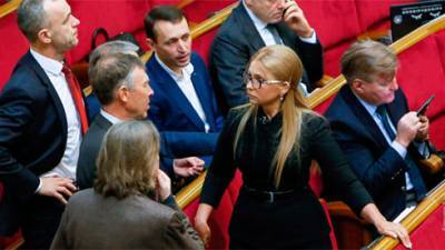 Тимошенко, Тарута и еще 48 депутатов обжаловали в КСУ назначение членов НКРЭКУ