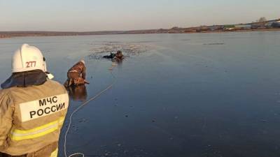На Бисертском пруду подросток провалился под лед (ФОТО)