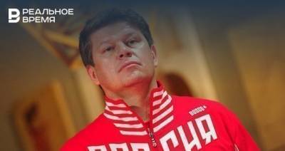 Губерниев в прямом эфире встал на колено перед Загитовой (видео)