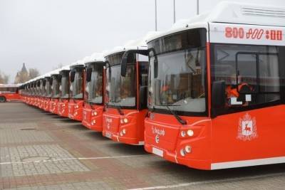 Почти 50 новых автобусов выйдут на маршруты в Нижнем Новгороде