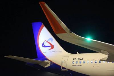 Самолёт «Уральских авиалиний» потерял в Красноярске надувной трап