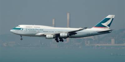 Cathay Pacific возобновляет полеты в Израиль и обещает безопасность от коронавируса