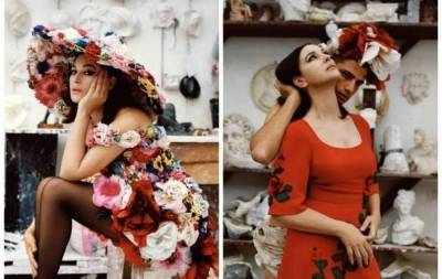 Моника Беллуччи снялась для Vogue Italia и чувственно поцеловалась с молодым парнем (ФОТО)