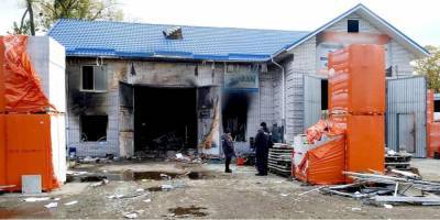 В строительном магазине в Киевской области произошел взрыв, двое работников в реанимации
