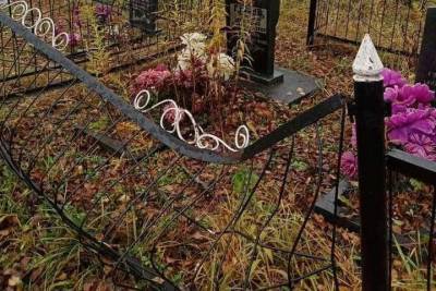 На вандалов, разгромивших кладбище в Тверской области, заявили в полицию
