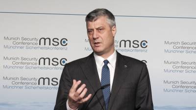 Глава Косово Хашим Тачи объявил об отставке