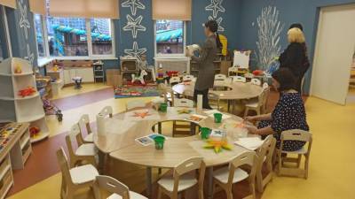 Новый детский сад на Дунайском проспекте ввели в эксплуатацию