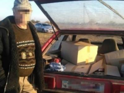 В Одесской области задержали контрабандиста с партией сигарет