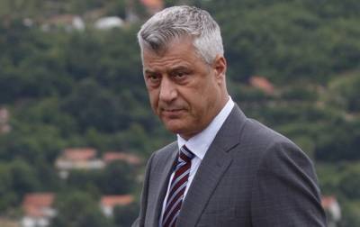 Президент Косово стал обвиняемым и ушел с должности