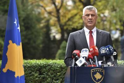 Глава Косова подал в отставку