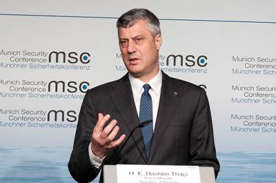 Президент Косова подал в отставку