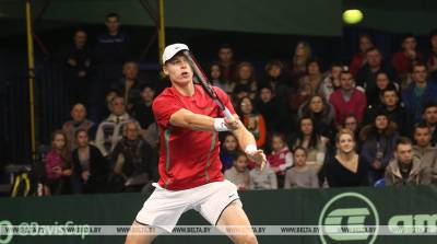 Белорус Илья Ивашко вышел в 1/4 финала теннисного турнира в Германии